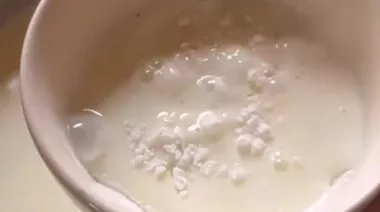 Roll cut kulfi in four flavours, sliced and served